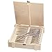 Bruntmor, CRUX Royal 18/10 Stainless Steel 16-piece Steak Knife set Wooden Gift Box