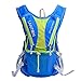 LANZON 2L Hydration Pack (NO Bladder), Marathon Running Vest, Hiking Cycling Backpack (2L Hydration Vest (NO Bladder) - Blue)