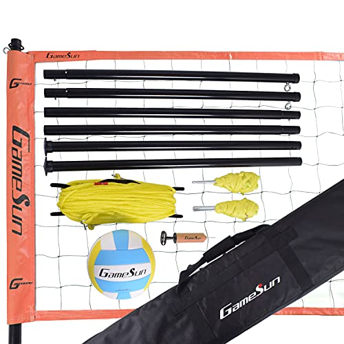 Portable Volleyball Sets, Outdoor Volleyball Net System for Outdoor