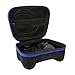 MoKo Case for Nintendo Switch Pro Controller, Travel Carrying Hard Shell Box Holder Protective Storage for Nintendo Switch Pro Controller & Xbox One Controller - Black & Blue
