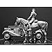 Master Box WWII SDKFZ 2 Type 170VK German Radio Car (with 4 Figs and Horse) Figure Model Building Kits (1:35 Scale)