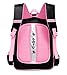 Mysticbags Cat Face Girls Backpack Kids School Bookbag for Primary Students Black, Medium