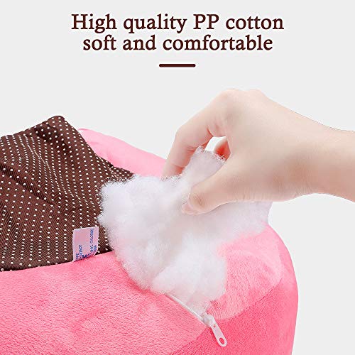 Alpacasso Infant Safe Sitting Chair, Comfortable Infant Soft Plush Floor Support Seat, Baby Learning to Sit Head Protect Chair with Stuffed Animal Toys. (Unicorn) - Thumbnail 4
