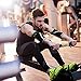 AEOLOS Compression Elbow Sleeves(Pair), 5mm Neoprene Elbow Barces for Weightlifting Powerlifting Tennis Golf and Basketball (Medium, Black)