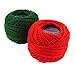 10 Pack Crochet Cotton Yarn Thread by Kurtzy- Plain Design in an Assortment of Colors - Threads for Knitting, Projects and Applique - 5 Grams - 514 Yards of Thread - High Quality Material