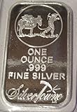 NEW (Sealed in Plastic) Trademark SilverTowne Eagle -1ozSilverBar