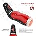 Vibrating Male Masturbator Cup, BEISHIDA Electric Automatic Male Masturbation Cup Oral Suction Vibrator Sex Toys with 5 Suction Modes+10 Vibration Frequency+Girls Moan+3D Realistic Inner