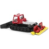 Siku Pistenbully 1037 | Diecast Metal &amp; Plastic Toy Vehicle Replica | Red Color | Functioning Wheeled Tracks | Collectible Blister Series