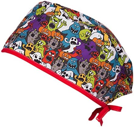 Surgical Scrub CAPS Men’S - Fantasmas