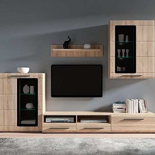 ContempStyle M179-AVRORA-DSO Avrora Entertainment Media Center Wall Unit Set with LED