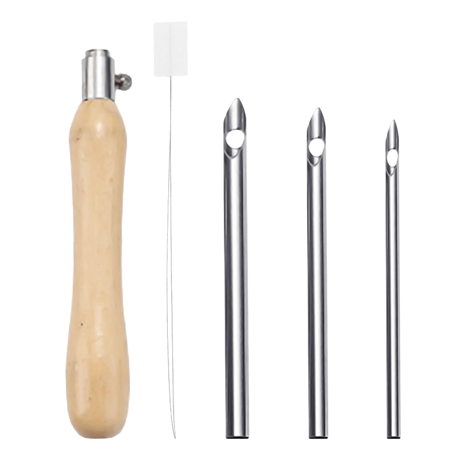 XMNIVATE 1 Set of Embroidery Punch Needle Set, Portable Punch Needle, Embroidery Needle Threader, Adjustable Needle Punching Tool, Home Sewing Accessories, DIY Knitting Tools