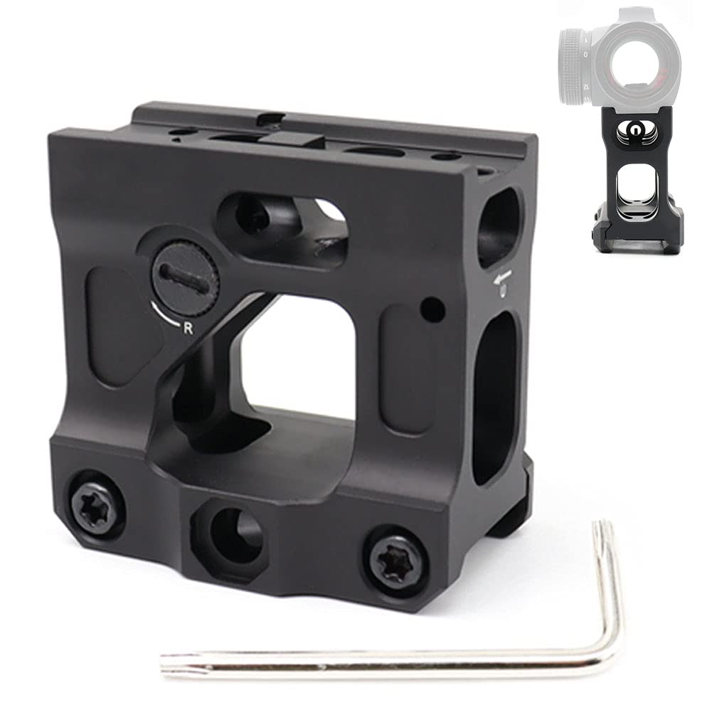 Photo 1 of LThyzszb Red Dot Riser Mount 2? Height for T1/2 H1 H2 Optic Sight Scope Riser Mount, (Black)
