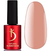 kodi professional Natural Rubber Base Gel &ndash; 6 Colors (Pink Ice, Tea Rose, Natural Beige, Dark Ivory) &ndash; 7ml &amp; 15ml &ndash; Camouflage Elastic, French &amp; Nude Manicure (Dark Beige 15ml.)