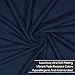 Bare Home Full Sheet Set - Luxury 1800 Ultra-Soft Microfiber Bed Sheets - Double Brushed - Deep Pockets - Easy Fit - 4 Piece Set - Bedding Sheets & Pillowcases (Full, Dark Blue)