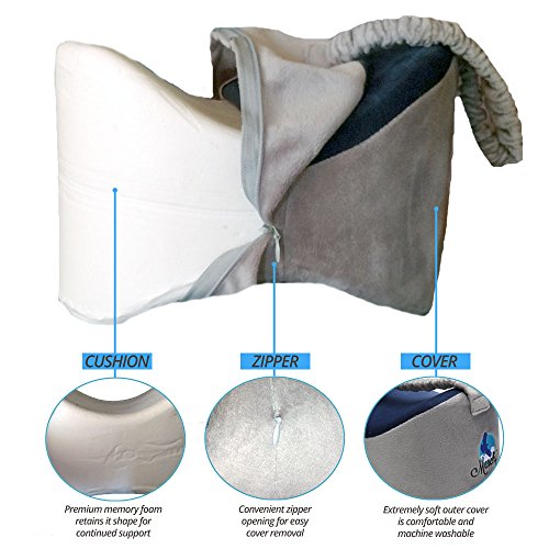 The Menchy New Orthopedic Memory Foam Comfort Knee Pillow Cushion