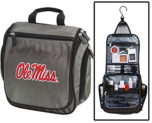 Ole Miss Toiletry Bags or Mens Shaving Kits HANGABLE Travel Bag