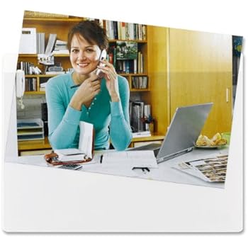 Smead Self-Adhesive Poly Pocket, 6