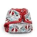 Kanga Care Rumparooz Double Leg Gusset Reusable Cloth Diaper Cover Newborn Snap | Clyde 4-15 lbs