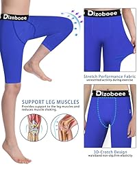 Dizoboee Youth Boys Compression Pants One Leg 3/4