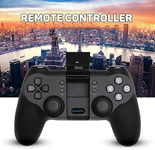 iBellete Remote Controller Joystick Handle GameSir T1d Bluetooth 7M Flight Accessories for DJI Tello Drone - Luxurious Leather Imitating Touch Feeling (Battery 600MA)