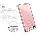 iPhone 8 Plus Case, iVAPO iPhone 7 Plus Case Crystal Series Transparent Clear iPhone 8 Plus Cover Soft TPU Protective Cover Shock-Proof Case for Apple iPhone 8 Plus 5.5 inch Pink