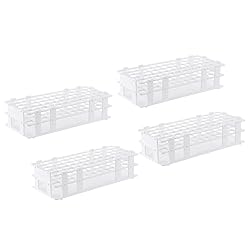 PATIKIL 60 Holes Test Tube Rack, 4Pcs 16mm Square