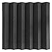A2S 6 Pack 2-Inch Sound Proof Foam Panels w/Adhesive Stickers - Fireproof - SGS Certified - Acoustic Diffusers - Sound Deadening Material - Sound Proofing Padding for Wall - High Density 25Kg/CMB
