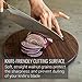 Made in USA Walnut Cutting Board by Virginia Boys Kitchens - Butcher Block made from Sustainable Hardwood (Round - 10.5)