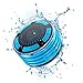 Aolaifo Bluetooth Shower Waterproof Speaker - IP67 Water Resistant Wireless Speaker with Suction Cup, 5W Driver, Build-in Microphone for Hands-Free, FM Radio, LED Light Functions for Bathroom