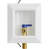 Icemaker Box, Quarter Turn Valve with MIP/SWT Connection, Lead Free