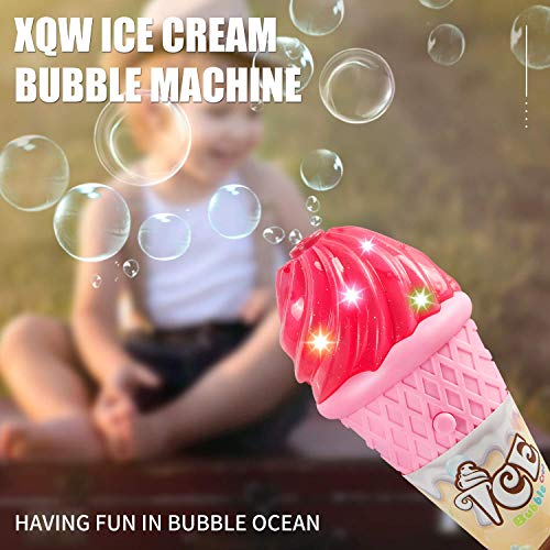 Bubble Machine ice Cream Bubble Machine Toy, Bubble Machine for Kids