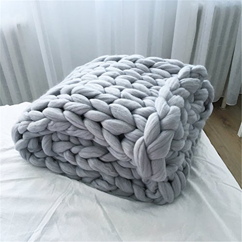 Giant Bulky Big Yarn Extreme Arm Knitting Kit Chunky Knit Blanket Very