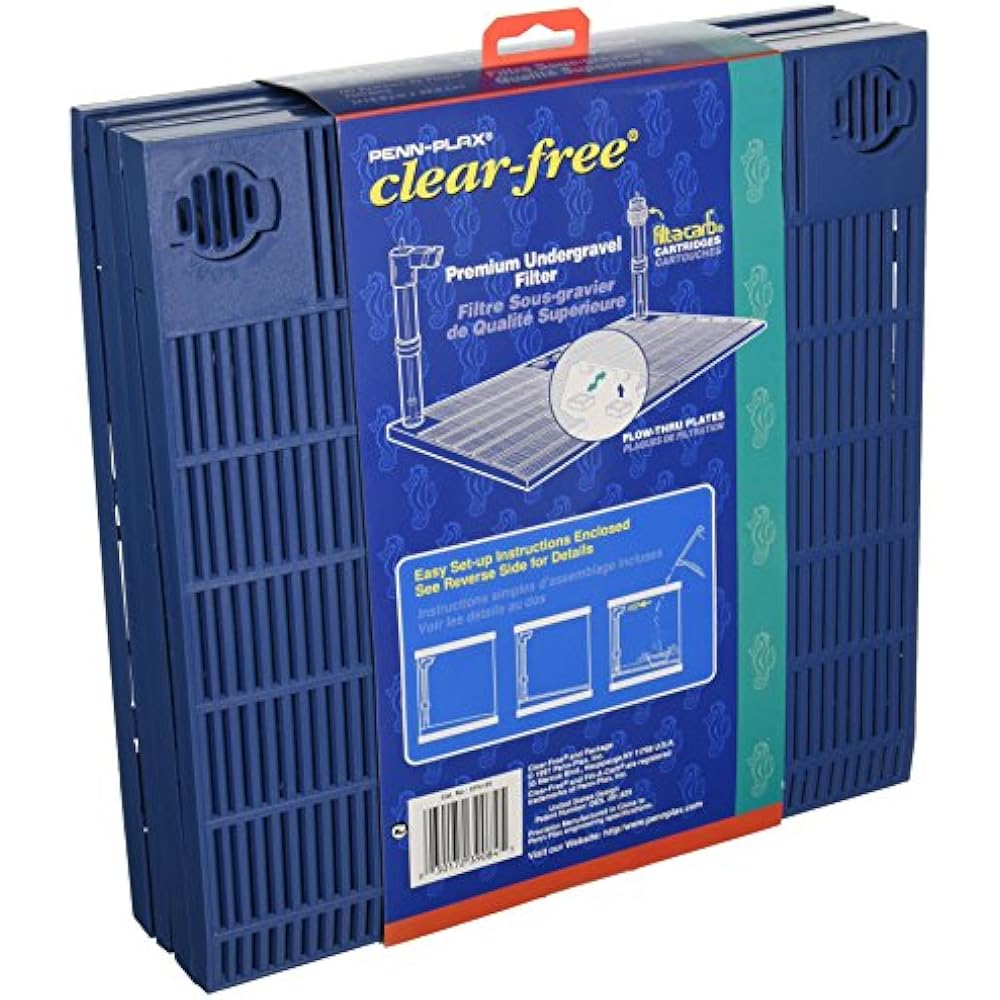 Gallon Undergravel Aquarium Filter Fish Tank Under Gravel Filters