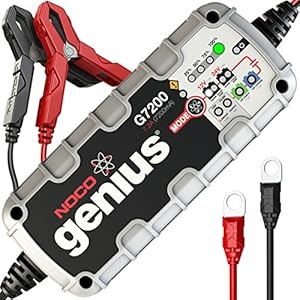 Amazon.com: NOCO Genius G7200 12V/24V 7.2A UltraSafe Smart Battery