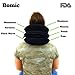 Bomic Cervical Neck Traction Device Collar Brace Stretcher - Inflatable and Adjustable - Spine, Back, Shoulder, Neck Pain Relief - Non-Choker Design - Best Neck Support & Instant Relief