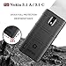 Sucnakp for Nokia 3.1A Case,Nokia 3.1C Case, Heavy Duty Shock Absorption Phone Cases Impact Resistant Protective Cover for Nokia 3.1 A Case,Nokia 3.1 C Case（New Black）