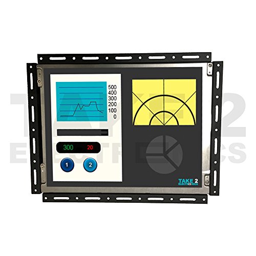 LCD Upgrade for Fanuc A61L-0001-0074 CRT refurbished - Thumbnail 4