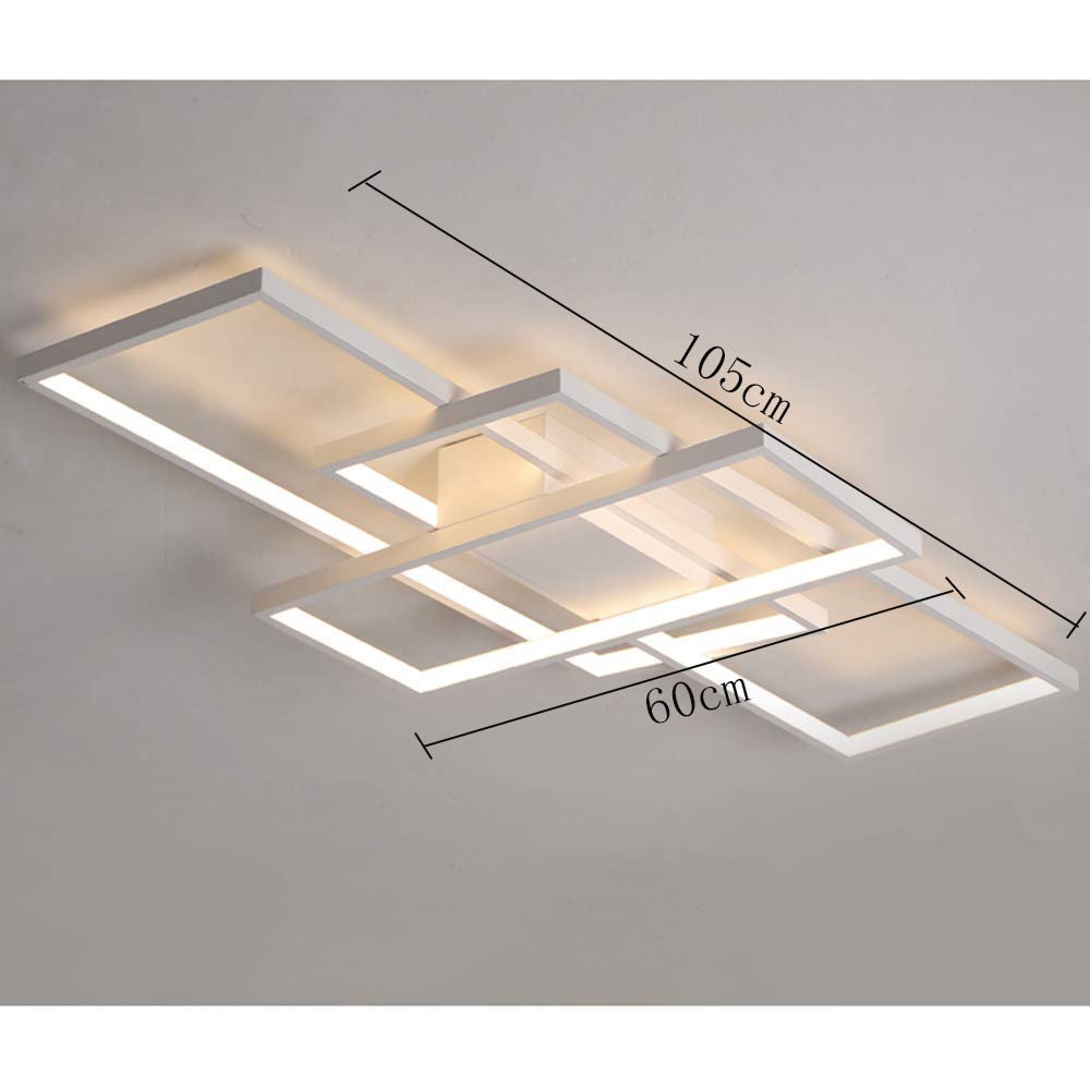KBEST Luz de Techo LED Lámpara de la Sala Regulable Moderno diseñador