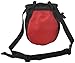 AMC(TM) Climbing Panda Compact Chalk Bag with Belt, 337_Red