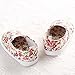FEITONG Toddler Infant Baby Shoes Girl Floral Printed Soft Sole Prewalker Shoes (Age:12~18 Month, White)