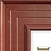 Craig Frames 81378650 11 by 14-Inch Picture Frame, Smooth Paint Finish, 3-Inch Wide, Distressed Red