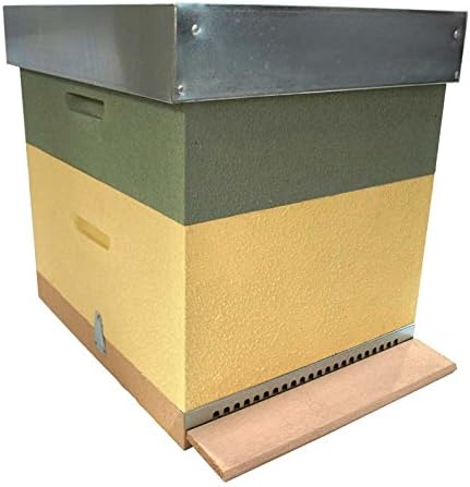 AYUMA Beehive Langstroth 1/2 Rise Without Wax