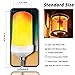 1 Mode LED Flame Light Bulb, E12 Candelabra Base, Flickering LED Flame Bulb for Lantern Bar Party Christmas, Pack of 1