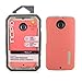 Incipio Dualpro Dual Layer Protection Cell Phone Cover/Case - Motorola Moto X (2nd Gen) - Coral/Gray