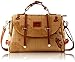 B.ANGEL Retro Vintage Style PVC Leather Map Women Fashion Crossbody Handbag Shoulder Bag Purse