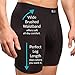 Ejis Sweat Defense Boxer Brief | Comfort Pouch | Sweat Proof Micro Modal (Medium, Black)