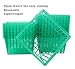 24-Pack Quart Size Plastic Berry Baskets; 5 ½-Inch Green Berry Boxes w/Open-Weave Pattern; Ideal for Berries, Fruit, Vegetables & Craft Projects