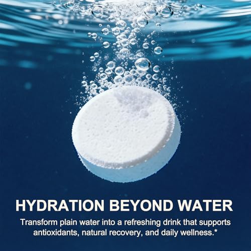 Nuism Hydrogen Water Tablets with Magnesium,Hydrogen Tablets for Drinking Water,Antioxidant and Cellular Health Support, H2 Molecular Tabs,90 Tablets
