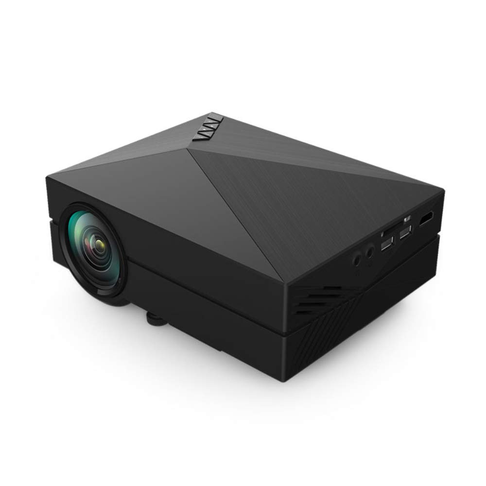 HAJZF Proyector Portátil A Todo Color 800 * 480RGB * 1080P, Video ...