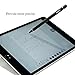 Ciscle [Electronic Stylus] Active Stylus Digital Pens with 1.8 mm Fine Point Copper Tip for iPhone/iPad/Tablet and Other Capacitive Touchscreens Devices, Good for Drawing and Handwriting (Black)
